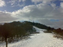 With Wrekin Transmitter in the distance