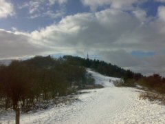 With Wrekin Transmitter in the distance