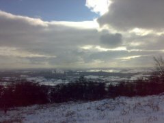 Looking South-East toward Coalbrookdale Power Station