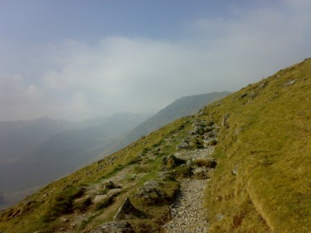 Dollywagon Pike and Nethermost Pike in the distance