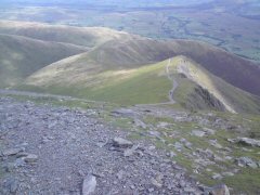 Scales Fell & Souther Fell veiwed from Hallfell Top