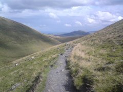 Great Mell Fell in the distance